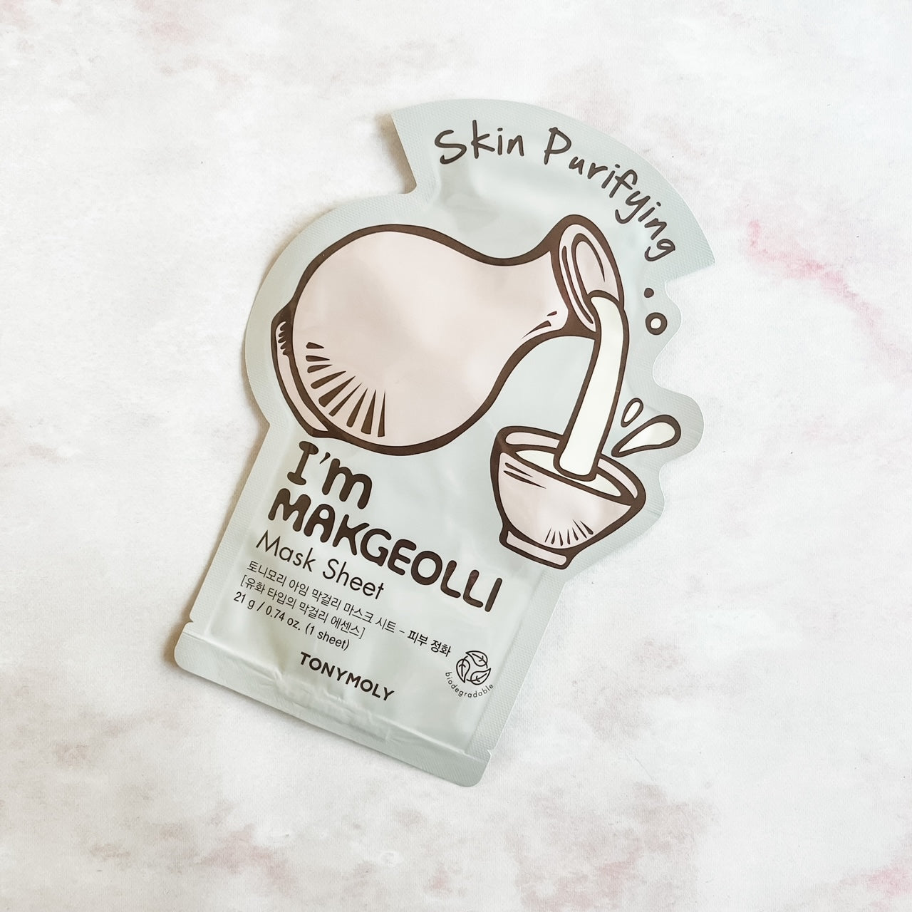 Tony Moly I'm Real Sheet Mask (Makgeoli - Rice Wine)